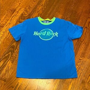 Hard Rock M Blue T-Shirt